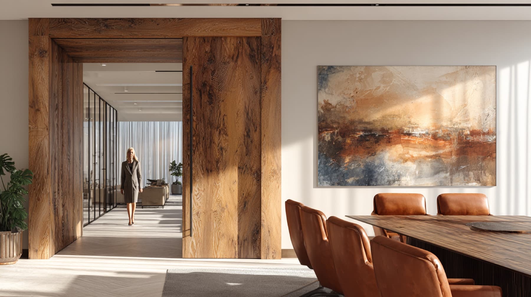 Professional office setting representing compliance and trust