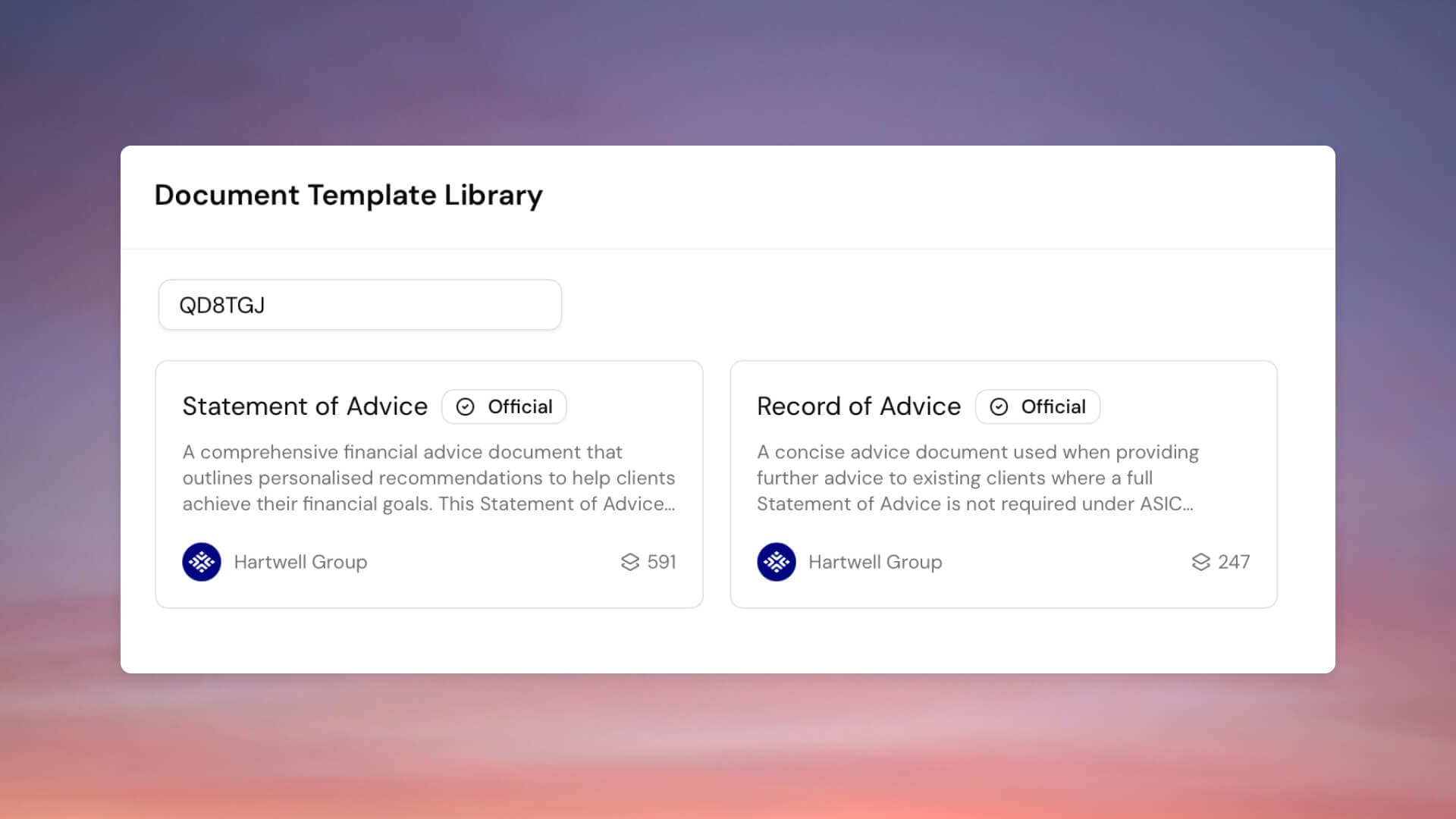 Cover Image for Licensee templates